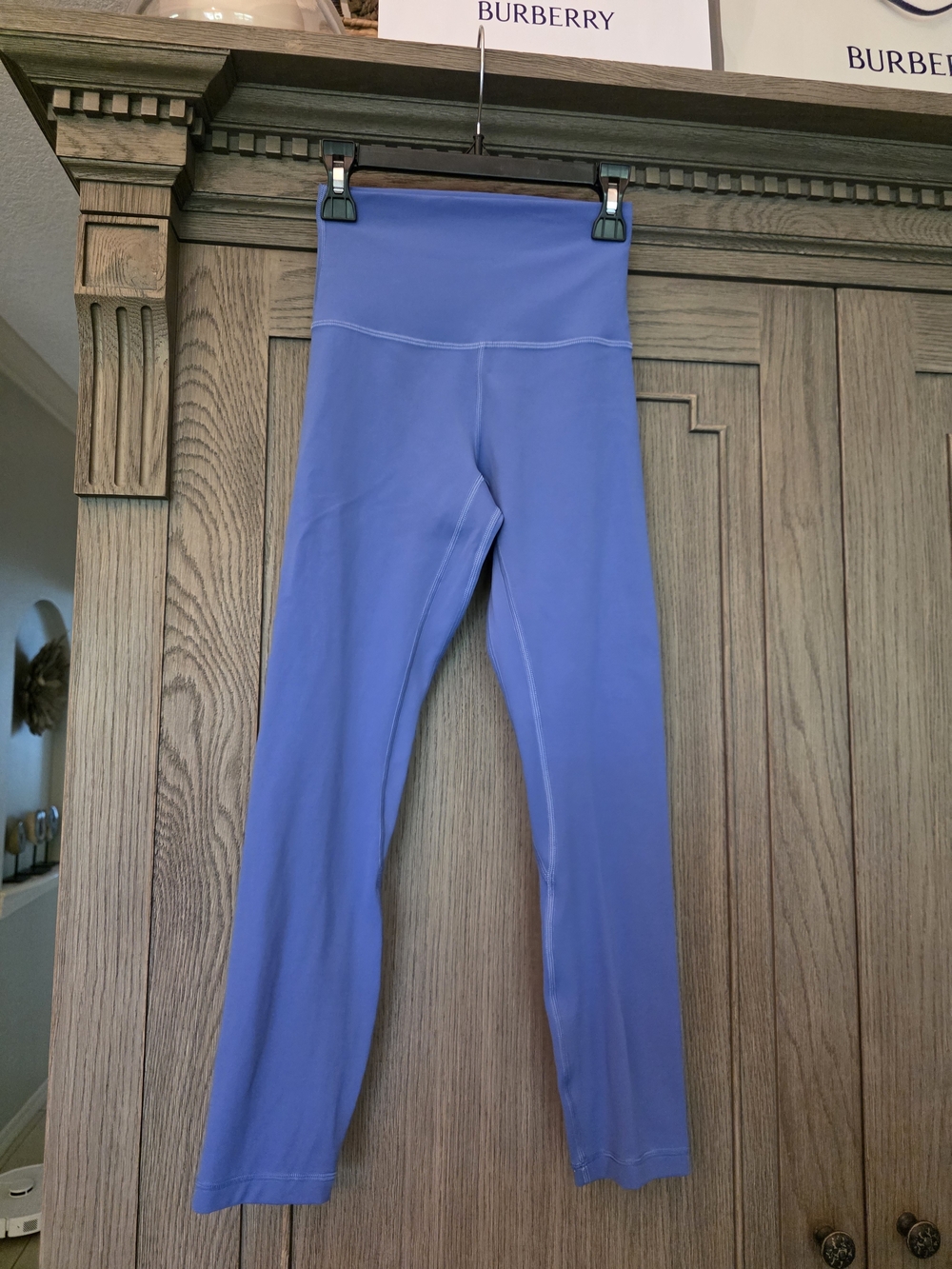 lululemon Purple/Periwinkle High-Rise Leggings Size 2 Inseam 23"